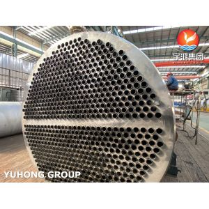 ASTM EN Heat Exchanger Parts Tube sheet Botton Head Shell