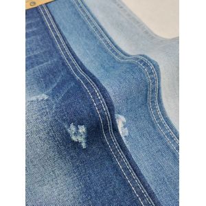 11.2oz Heavyweight Cotton Polyester Denim Fabric Woven Twill For Jeans In-Shock