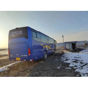 Lck6108d Used Commercial Zhongtong Bus Front Engine Bus 43seats 2017