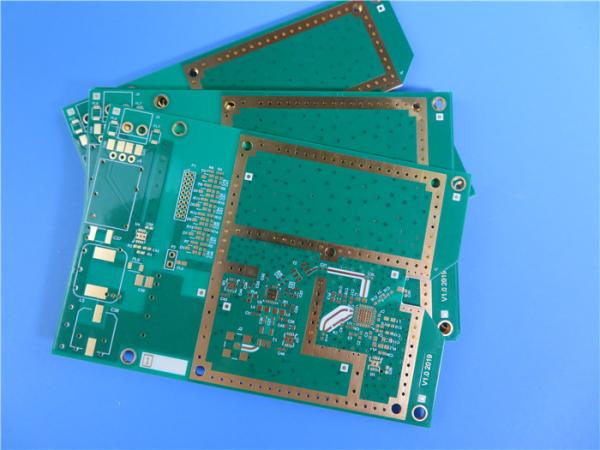 Hybrid PCB | Mixed Material 4-layer PCB Made On 20 mil RO4350B + FR4 With Blind