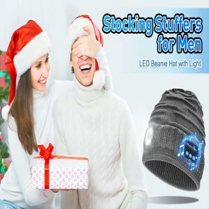 Rechargable Battery Bluetooth Flashlight Cap For Night Fishing Shovel Snow