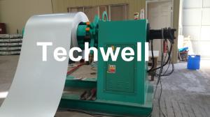 China High Precision Hydraulic Automatic Cut To Length Machine / Sheet Metal Slitter Cutting Machine With Auto Stacker System on sale