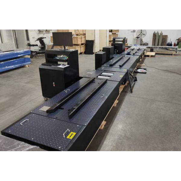 Quality 2 wheels motorcycles Centralized testing line brake roller tester axle load speedometer clamping wheel alignment headlight tester n wholesale