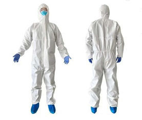 China One Piece Disposable Protective Suit Waterproof Virus Protection Xs - Xxl Size on sale