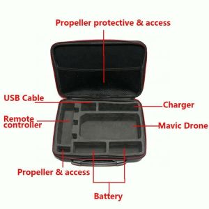 waterproof Drone Carrying Case , OEM Drone Camera Bag