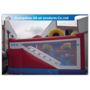 Colorful Slide Inflatable Bouncy Castle Inflatable Bouncers For Kids With Full
