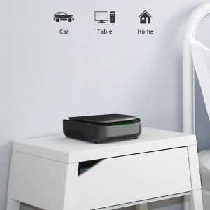 PM2.5 Display Car Air Purifier Portable Desktop Mini Room In Cars Purifying Air