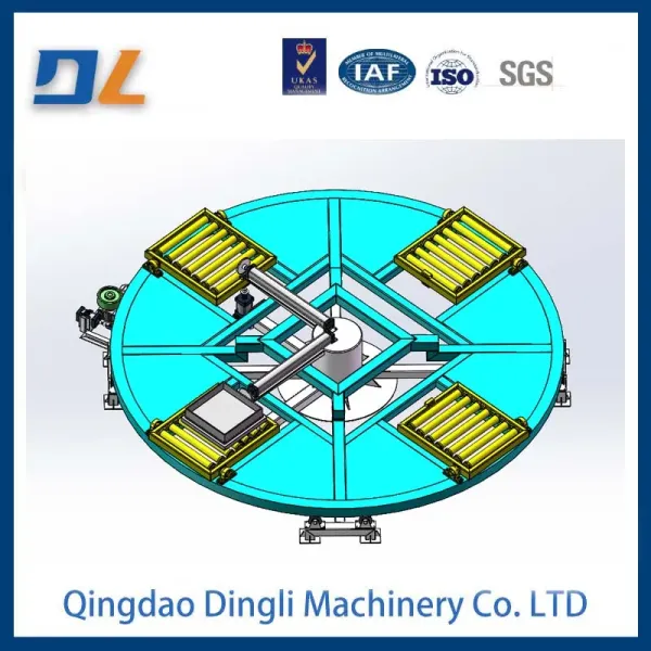 Self-Hardening Sand Type Rotary Table