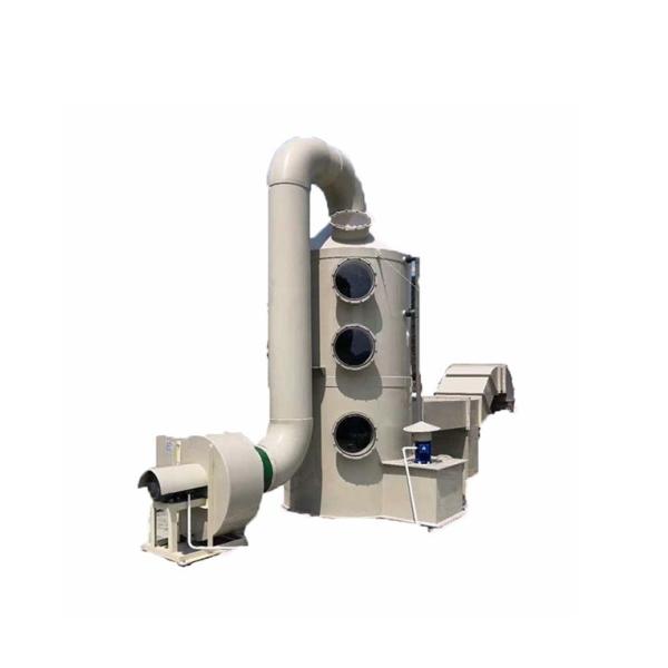 Small Acid Fume Gas Wet Scrubber Spray Tan Extraction Tower for Construction
