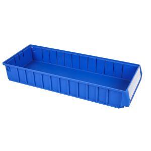Plastic Hardware Wall Hanging Storage Bins Stackable Nestable For Warehouse Rack
