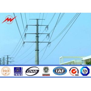 11.9m - 600dan Power Transmission Poles Galvanized Octagonal Electrical Power