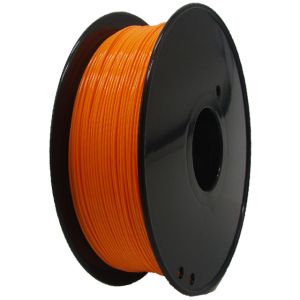yellow Flexible 0.2m 1kg / Roll PLA 3d Printer Filament