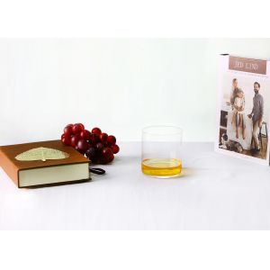 Hand Blown 270ml 95mm Old Fashioned Crystal Whiskey Glasses Thin Wall, Crystal