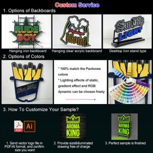 Satom Dynamic RGB Lighting Beer Bar Neon Signs