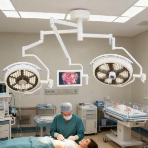 Cheap Smart Surgical Light With Camera System &amp; 160,000Lux Illumination for sale