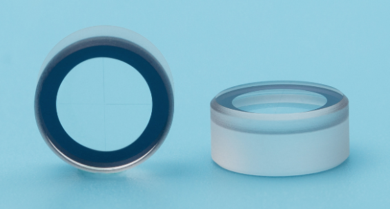 Surveying Mapping Glass Optical Reticle Ruler Applied To Sights Theodolite