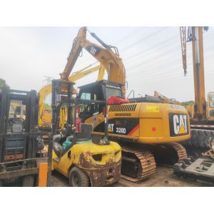 Used Origin Cat 320d Crawler Excavator, Secondhand Caterpillar 20 Ton Track
