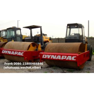 25.8 Kg / Cm Second Hand Road Roller Smooth Drum Type 5677 X 3500 X 3402 Mm