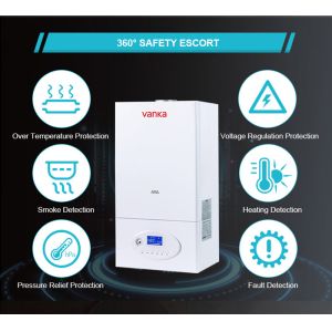 CE Certified Condensing Combi Gas Boilers High Efficiency Wall Hung Boiler