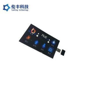 Cheap Customized PET LED Membrane Keypad with Red LED Color and Long-Lasting Performance for sale