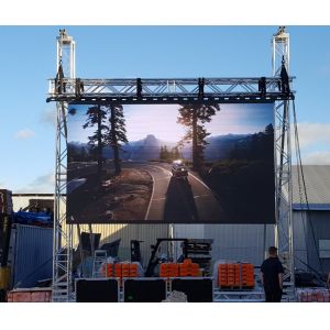 Cheap P10 Outdoor Full Color Stadium LED Display IP65 960x960mm Cabinet for sale