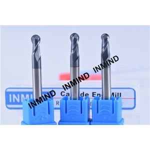 R1.75 , AlTiN , HRC50 ,Spherical Ball end mill R1.75 Dia 3.5mm ,Black Coating