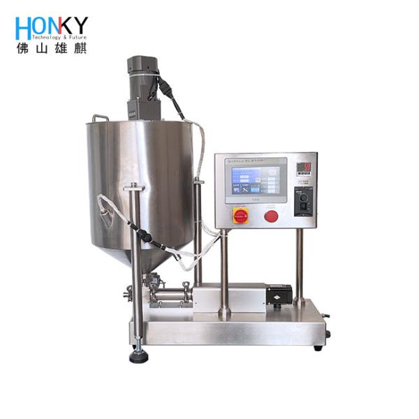 Quality Semi-Automatic Desktop Liquid Filling Machine with 30 Bottle/Min Efficiency and ±0.85% Accuracy for 2-25 or 5-50 ml Filling wholesale