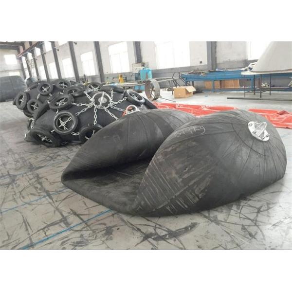 Quality Marine Boat Pneumatic Rubber Fender Inflatable With Tires And Chains wholesale