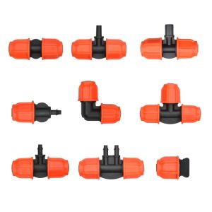8 / 11 9 / 12mm Garden Hose Connectors Drip Irrigation System Pipe Connector