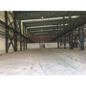 China Onsite Installation Construction Storage Building Steel Structure Prefab Warehouse on sale