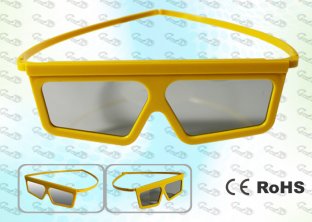 Anti-scratch and Multi-use Circular polarized 3D glasses CP400GTS06
