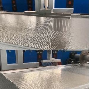 Poly Wood Honeycomb Panel PVC Door Glue Spreader Machine