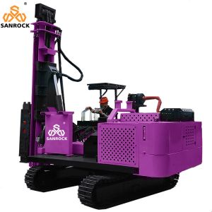 Solar Photovoltaic Pile Drilling Machine Hydraulic Static Pile Driver Vibratory
