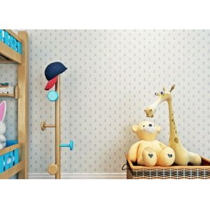 China Fresh Navy Style Non Woven Wallcovering For Boy’S Bedroom With Anchor Printing on sale