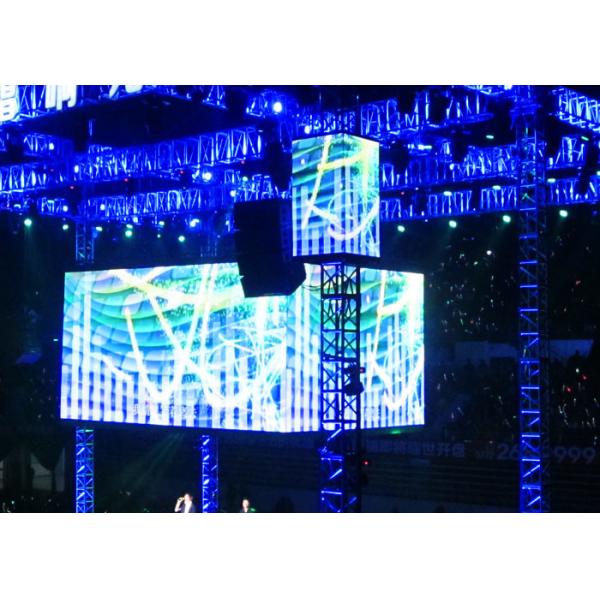 Quality Outdoor Foldable LED Screens MBI 5026 IC Driver LED Board Display 1500CD / M² Brightness wholesale