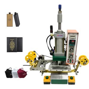 Upgraded Hot Foil Stamping Machine Leather Bronzing Pressure Mark Machine for