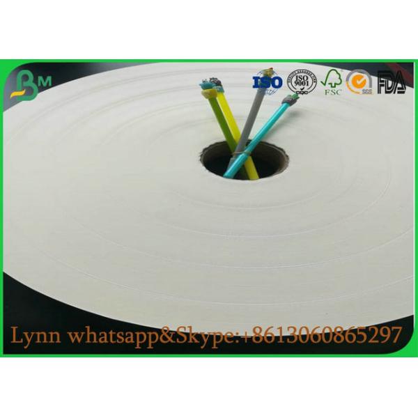 10mm To 50mm Of Width Food Grade Paper Roll With The Straw Roll Paper