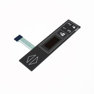 Key Option Embossing PET Membrane Switch for Industrial Control and Medical