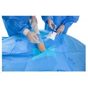 China Disposable extremity pack,upper limb surgical pack with elastic film on sale