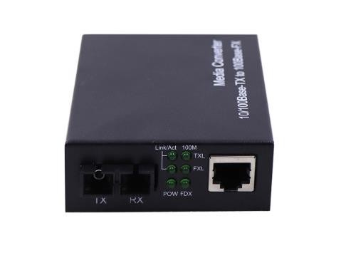 Quality 100M Transceiver IP40 Unmanaged Media Converter Industrial wholesale