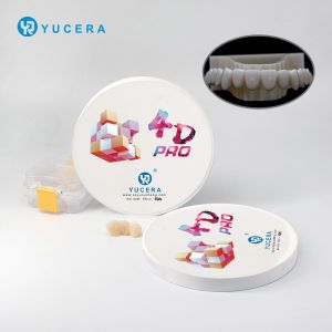 Yucera 4D Pro Translucent CAD/CAM Zirconia Block Durable Dental Restoration