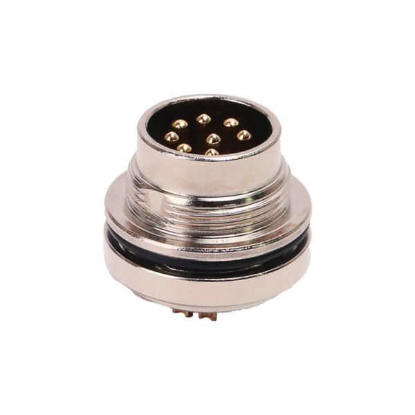 Quality 60V M16 Circular Connector IP67 8pins Male Screw Termination wholesale