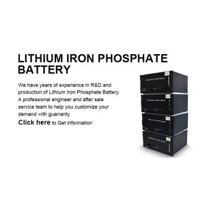 Customized 48V Lithium Iron Phosphate Battery Anode 100Ah LFP Battery