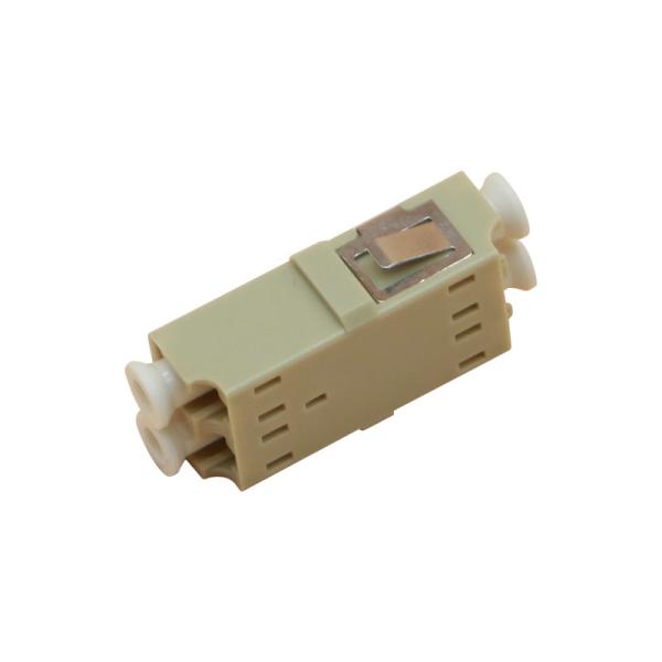 Quality QADSC-APC-003 Plastic SC APC One Piece Type Fiber Optical Adapter Zirconia Sleeve Material wholesale