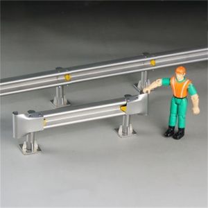 Galvanized Powder Coated Q235 Q345 Vehicle Guardrails for Traffic Safety