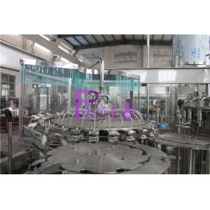 38mm Bottle Neck 24 Head Juice Filling Machine With Temperature Control