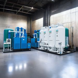 Pair Assembly Four Towers Oxygen Plant PSA Oxygen Generator