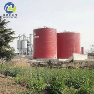 China Easy Install Galvanized Steel Silo Spiral Design For Bulk Chemical Storage on sale