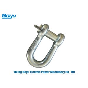 China Shackle Horse Shoe Transmission Line Stringing Tools 20kn Rated Load on sale