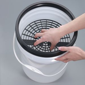 5gallon PP Car Detailing Wash Buckets Kit Dust Collector Filter Grid